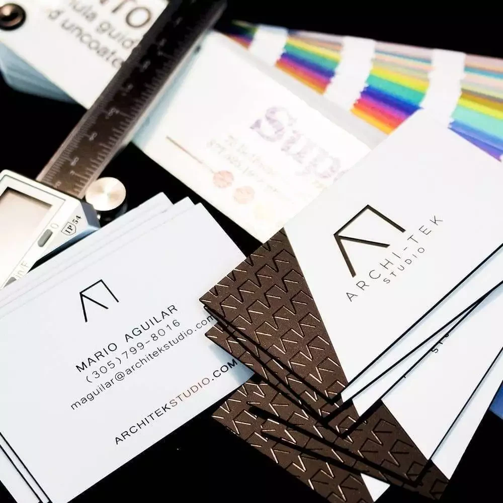 designing a business card