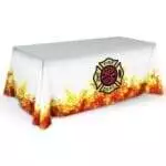 3 sided table cover open back