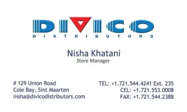 Business card Divico